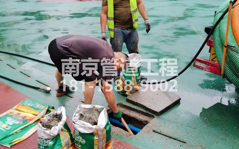 218孙庄村管道清淤